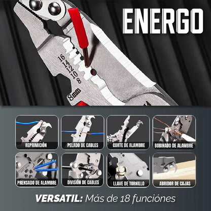 🧰Pelacables 8 en 1 con comprobador de voltaje🚀